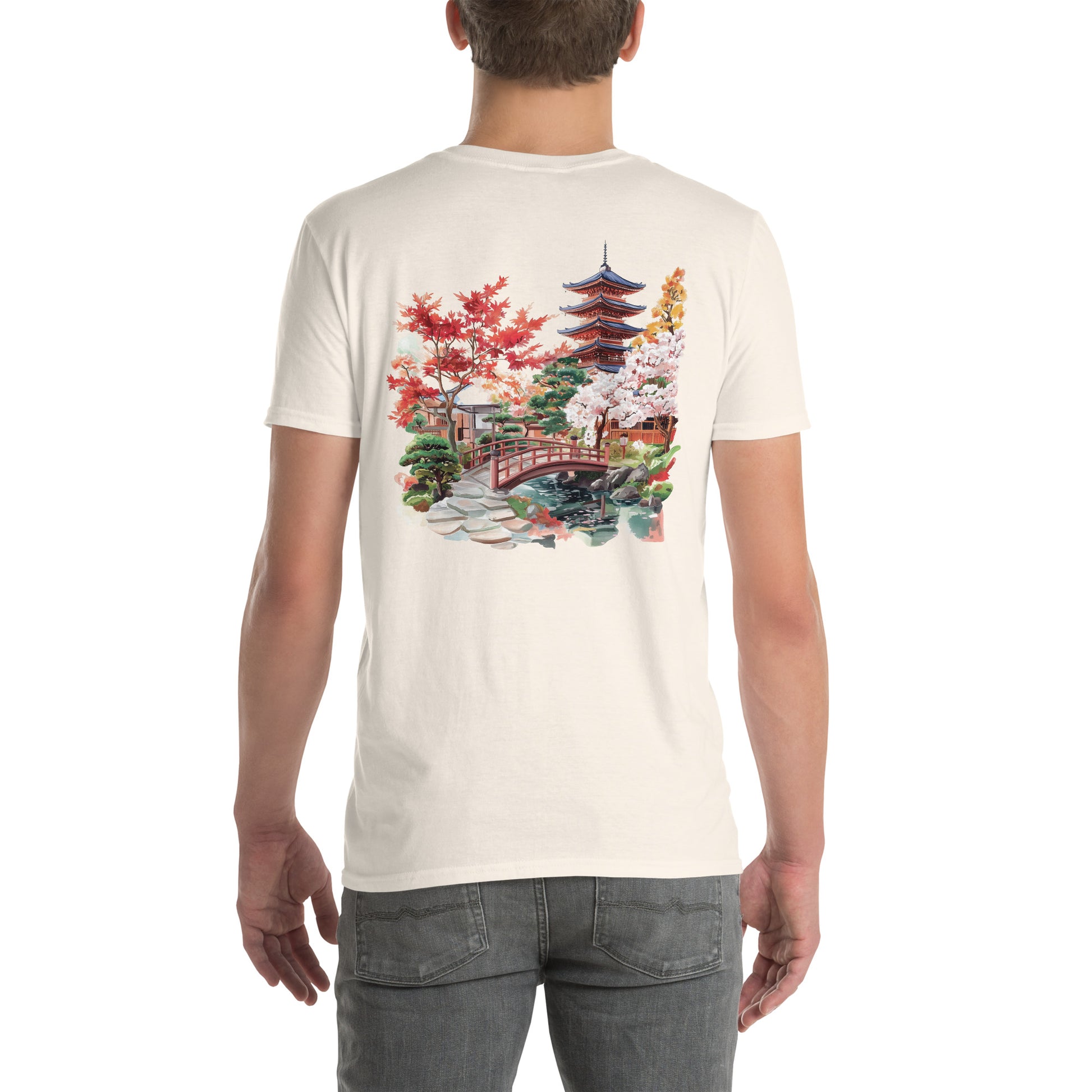 Kyoto City Back Print Unisex T-Shirt - Swagodin