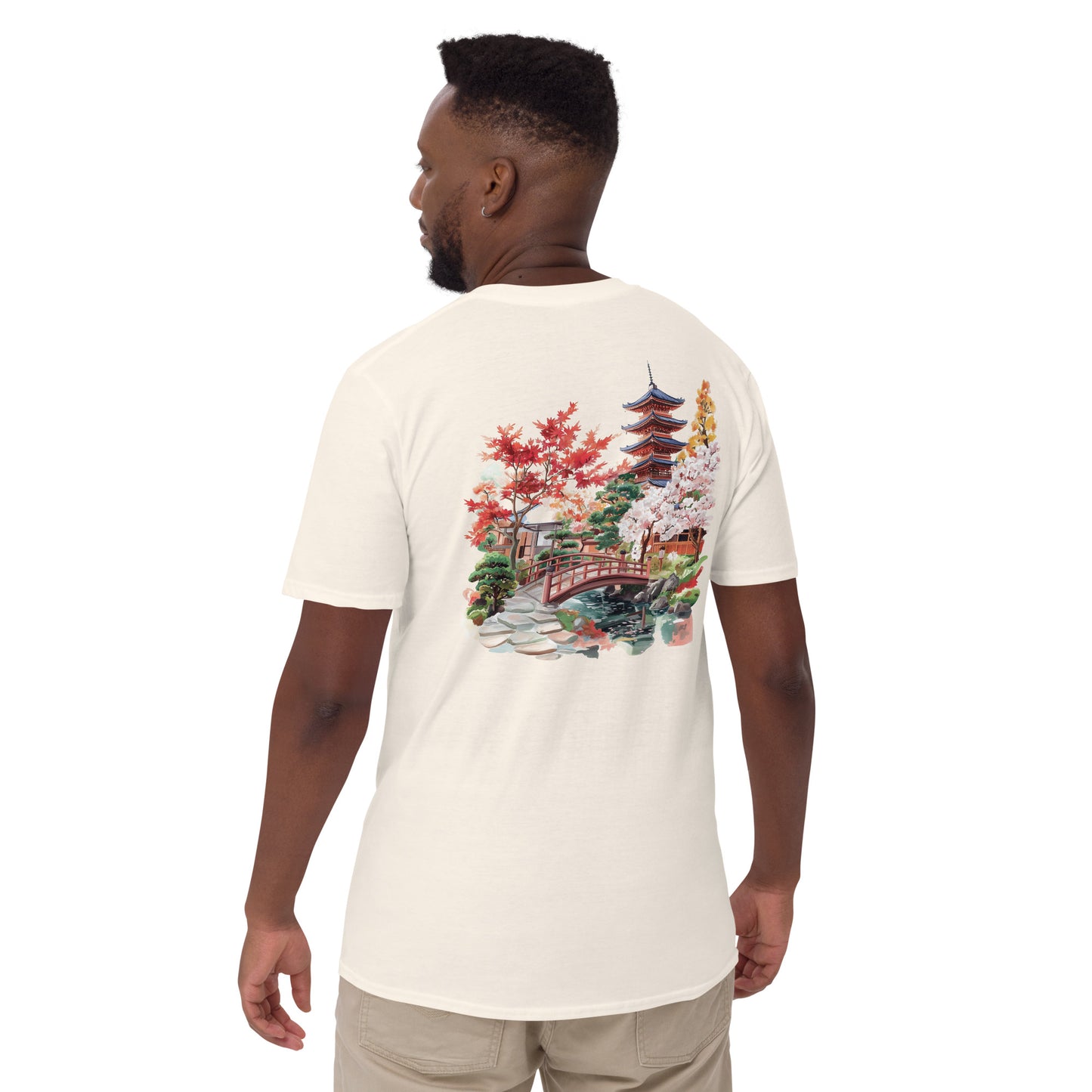 Kyoto City Back Print Unisex T-Shirt - Swagodin