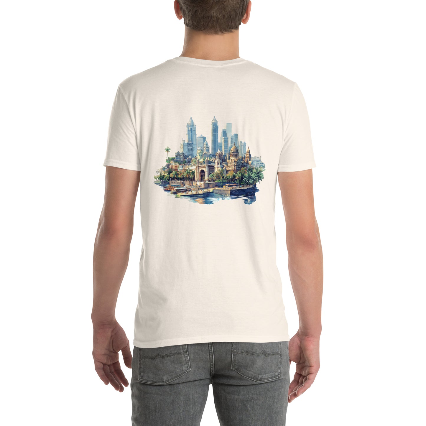 Mumbai City Back Print Unisex T-Shirt - Swagodin