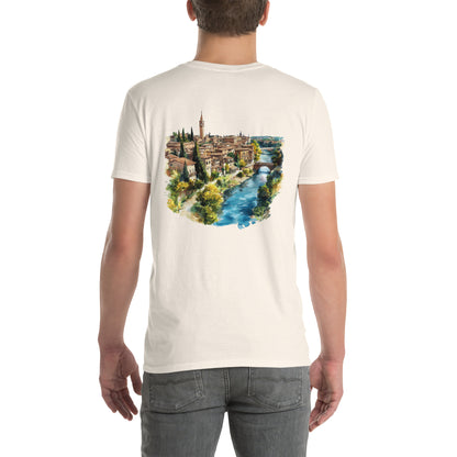 Verona City Back Print Unisex T-Shirt - Swagodin