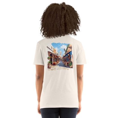 Marrakesh City Back Print Unisex T-Shirt - Swagodin