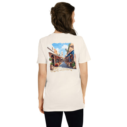 Marrakesh City Back Print Unisex T-Shirt - Swagodin