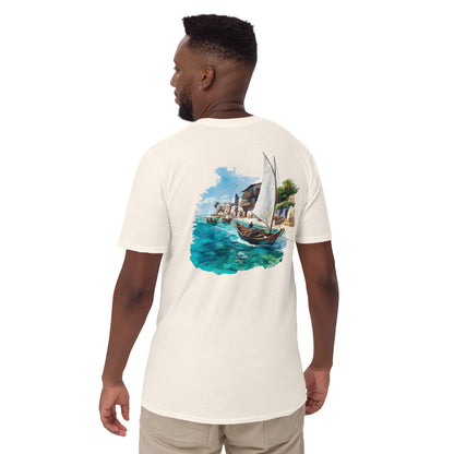 Zanzibar City Back Print Unisex T-Shirt - Swagodin