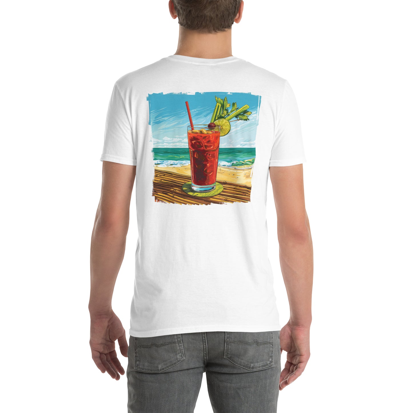 Bloody Mary Back Print Unisex T-Shirt - Swagodin