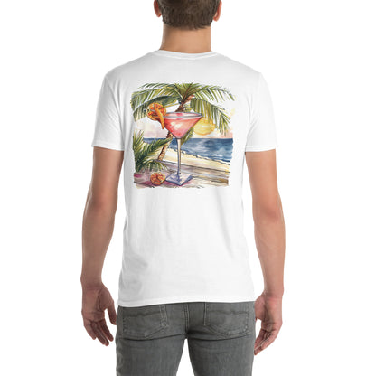 Cosmopolitan Back Print Unisex T-Shirt - Swagodin