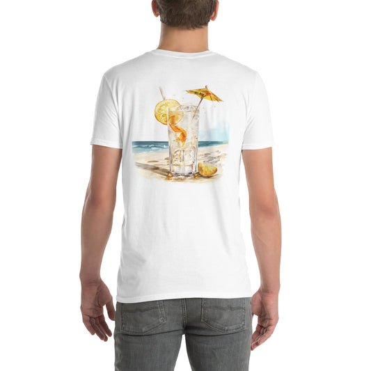 Gin Fizz Back Print Unisex T-Shirt - Swagodin