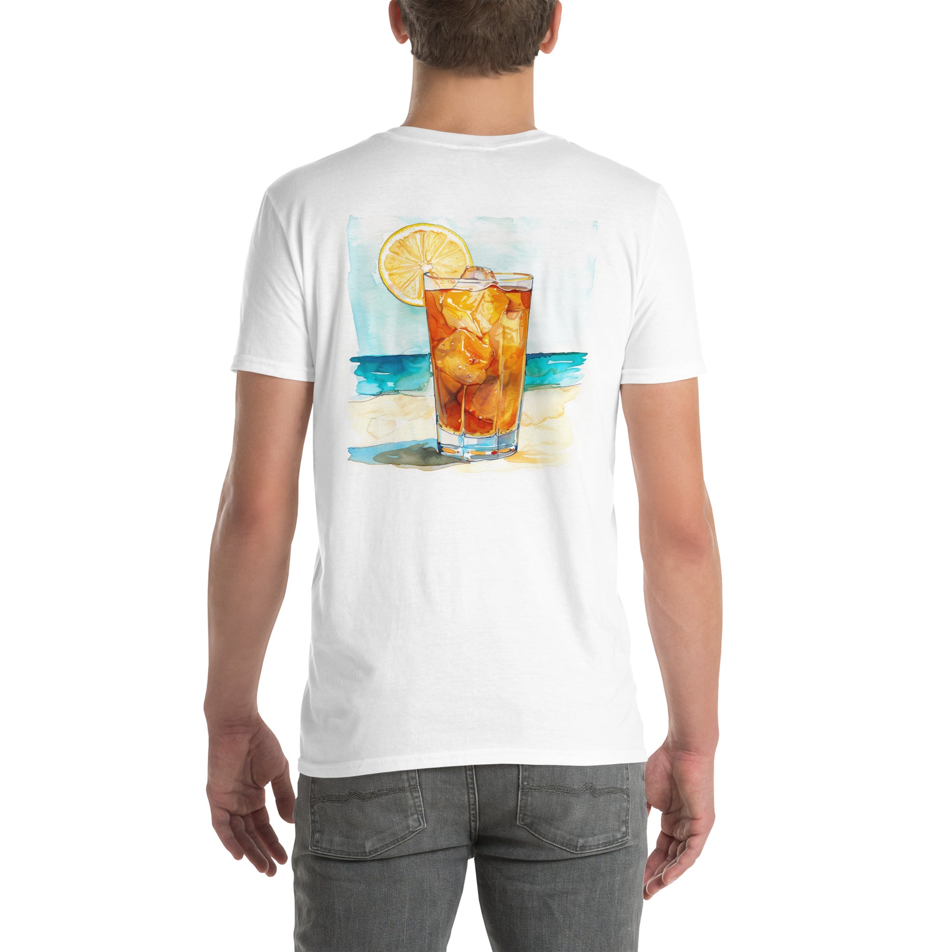 Long Island Ice Tea Back Print Unisex T-Shirt - Swagodin