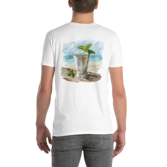 Mint Julep Back Print Unisex T-Shirt - Swagodin