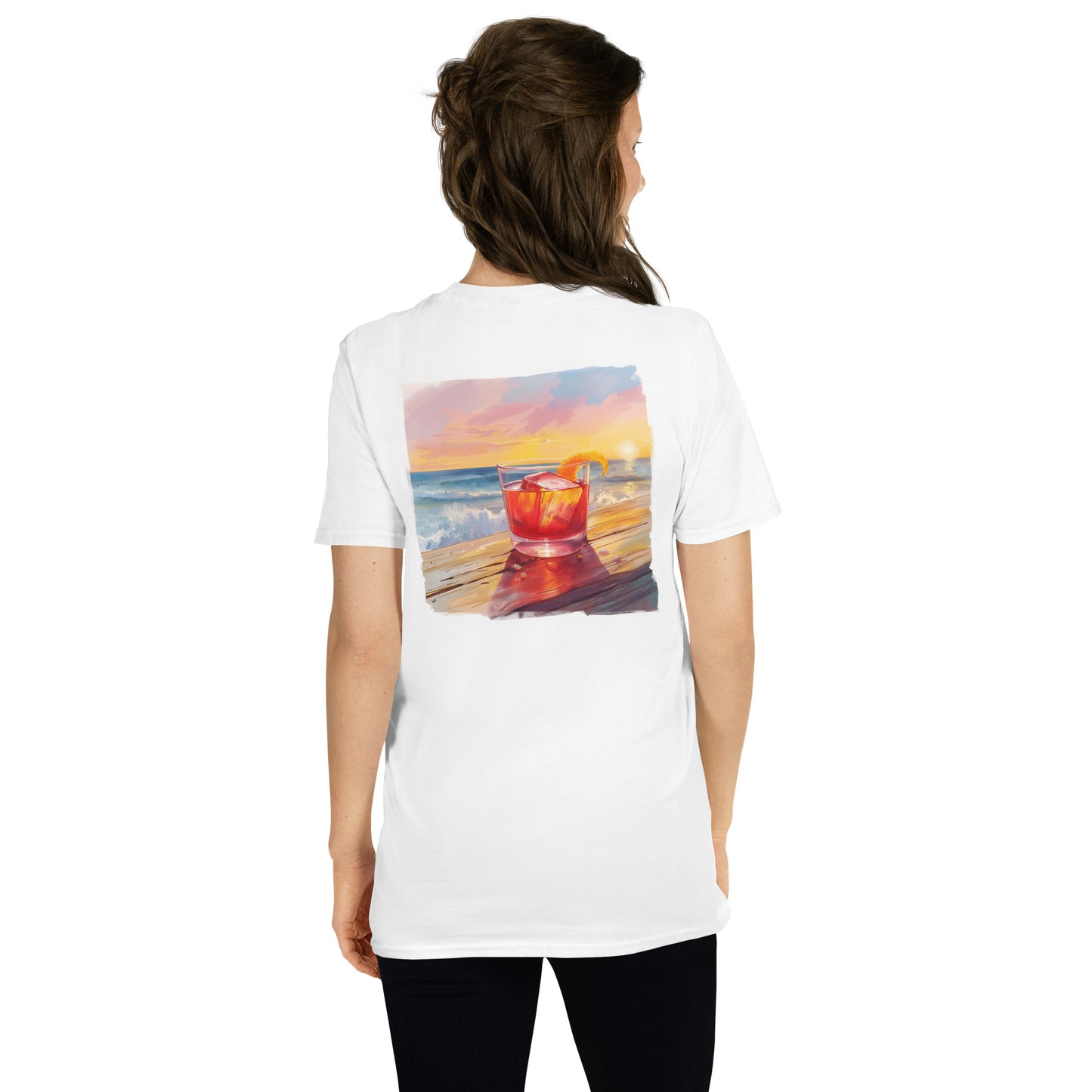 Negroni Back Print Unisex T-Shirt - Swagodin