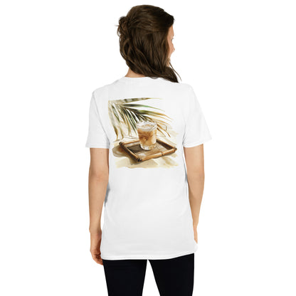 White Russian Back Print Unisex T-Shirt - Swagodin