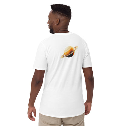 Saturn Back Print Unisex T-Shirt - Swagodin