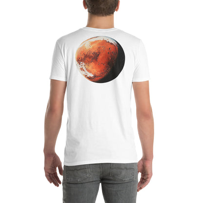 Mars Back Print Unisex T-Shirt - Swagodin