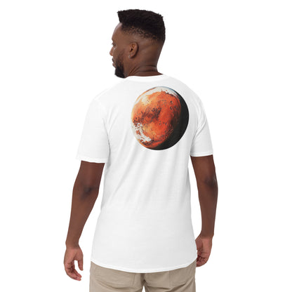 Mars Back Print Unisex T-Shirt - Swagodin