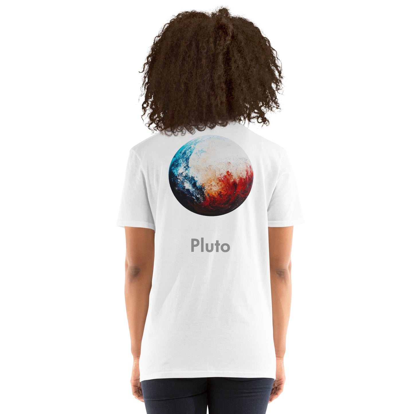 Pluto Named Back Print Unisex T-Shirt - Swagodin