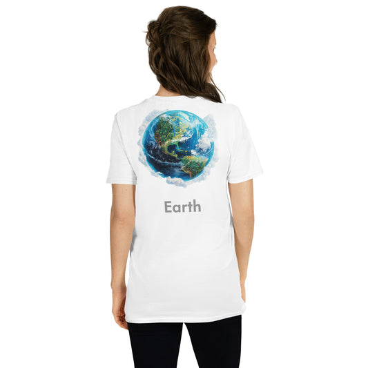 Earth Named Back Print Unisex T-Shirt - Swagodin