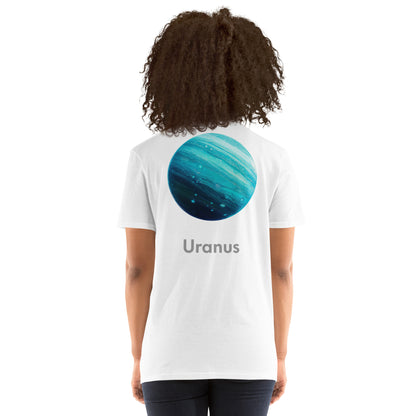 Uranus Named Back Print Unisex T-Shirt - Swagodin