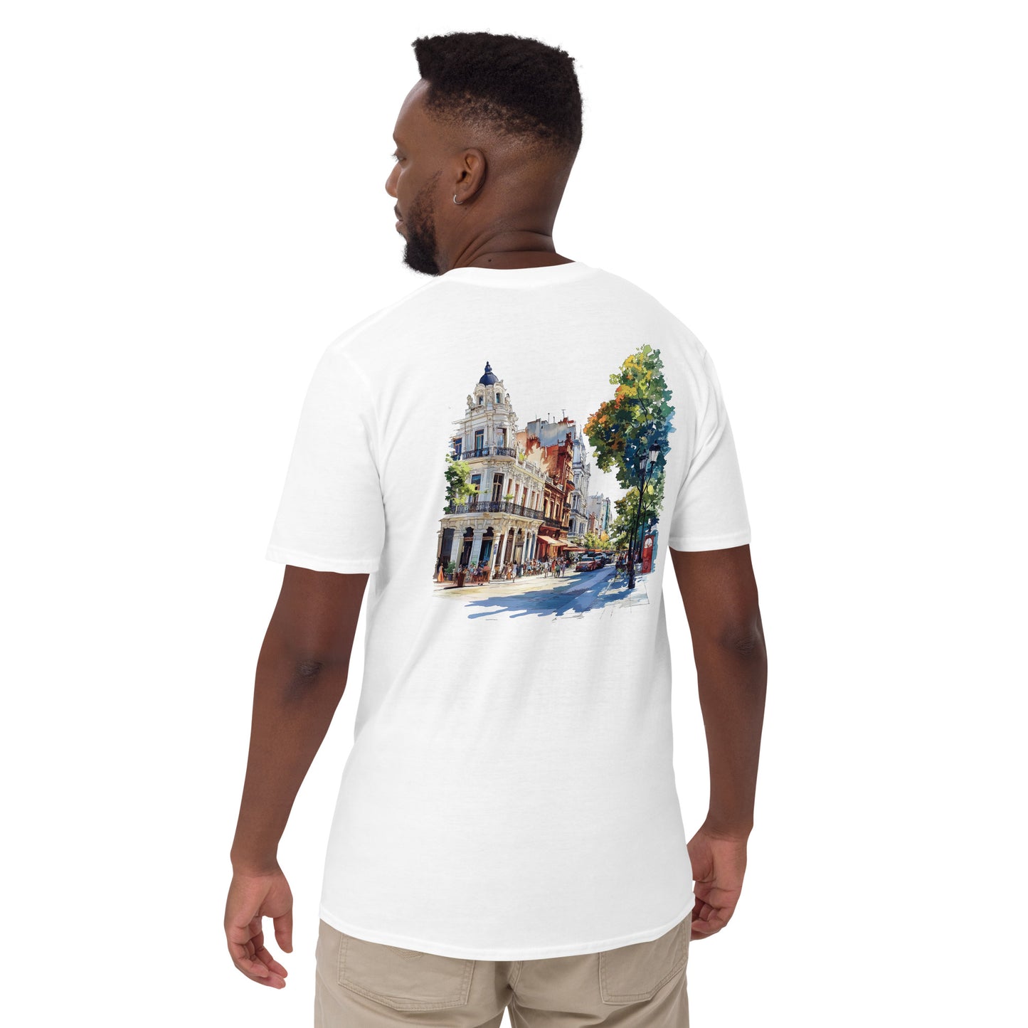 Buenos Aires City Back Print Unisex T-Shirt - Swagodin