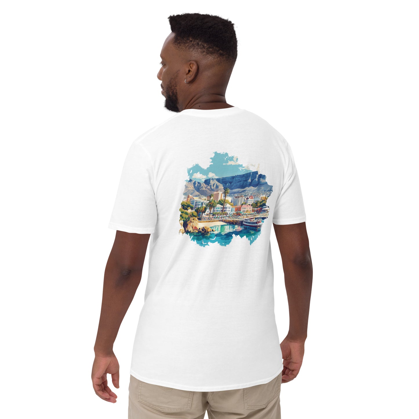 Cape Town City Back Print Unisex T-Shirt - Swagodin