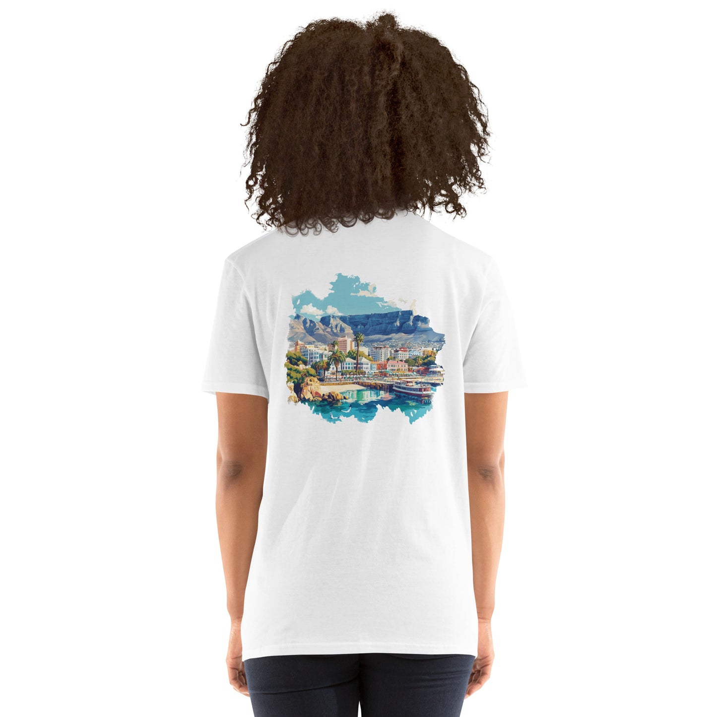 Cape Town City Back Print Unisex T-Shirt - Swagodin