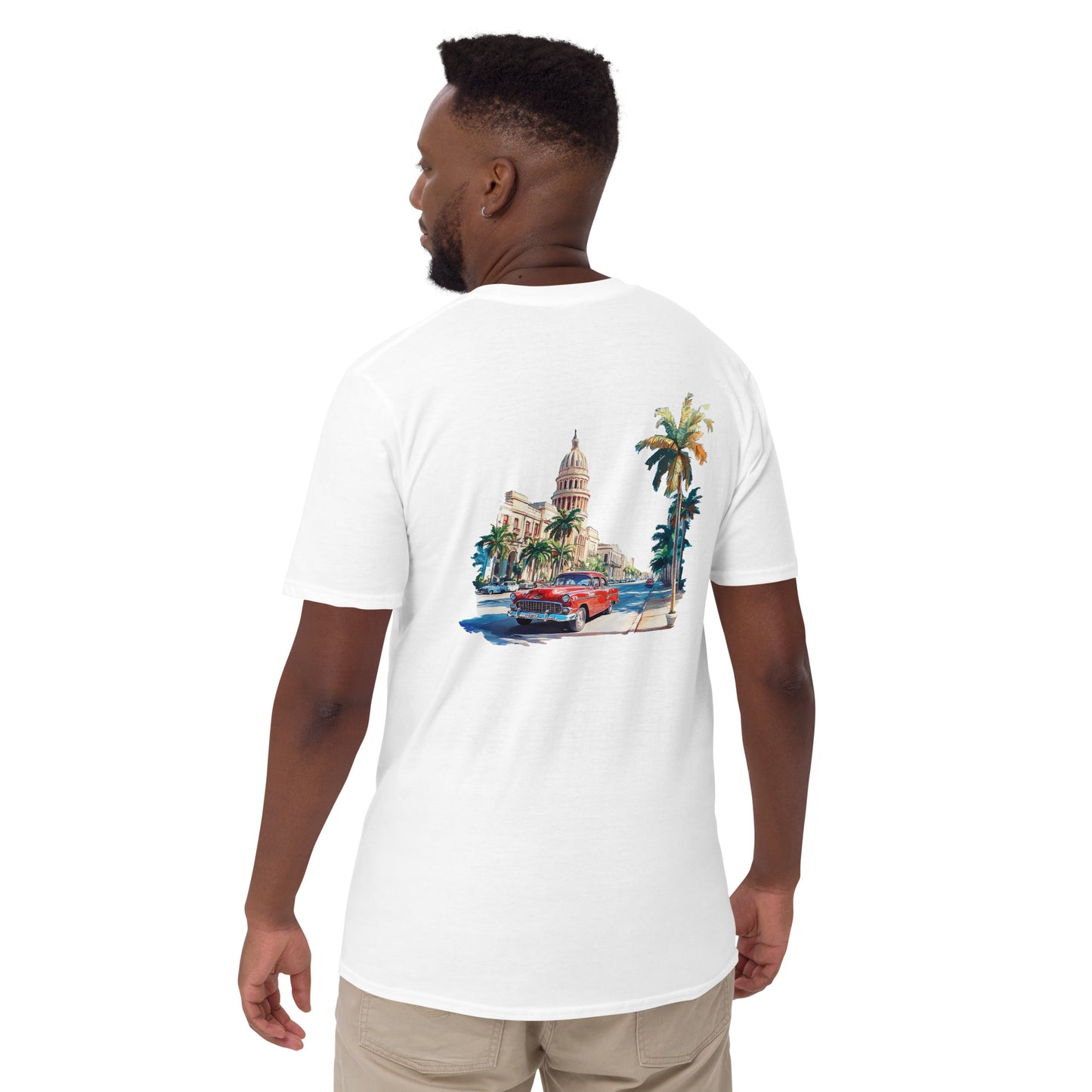 Havana City Back Print Unisex T-Shirt - Swagodin