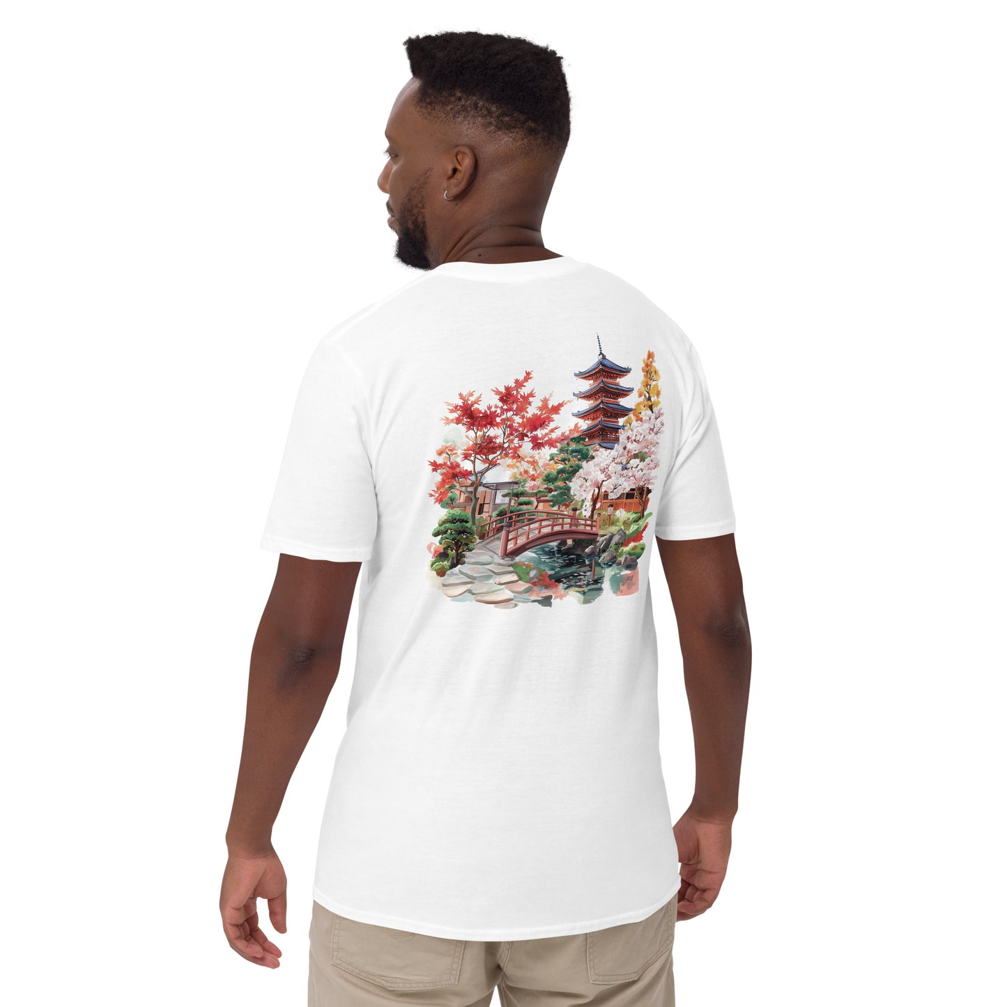 Kyoto City Back Print Unisex T-Shirt - Swagodin