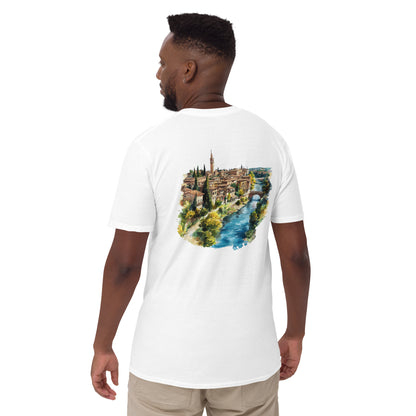 Verona City Back Print Unisex T-Shirt - Swagodin