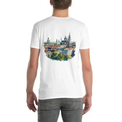 Vienna City Back Print Unisex T-Shirt - Swagodin