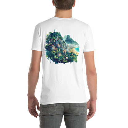 Rio de Janerio City Back Print Unisex T-Shirt - Swagodin