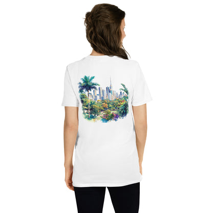 Sao Paolo City Back Print Unisex T-Shirt - Swagodin