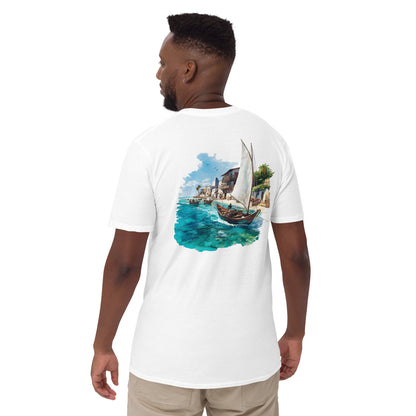 Zanzibar City Back Print Unisex T-Shirt - Swagodin