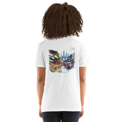 Bangkok City Back Print Unisex T-Shirt - Swagodin