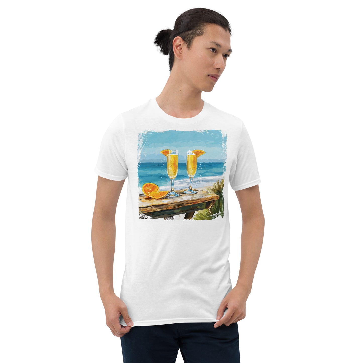 Mimosa Front Print Unisex T-Shirt - Swagodin