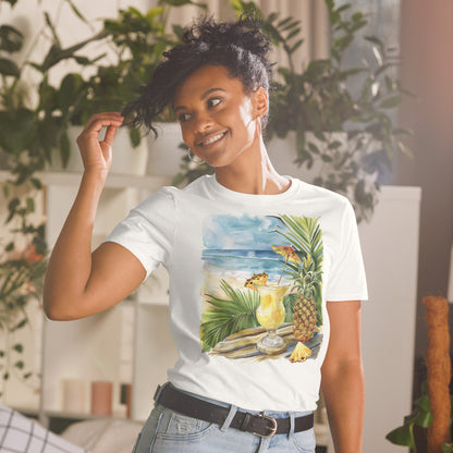 Pina Colada Front Print Unisex T-Shirt - Swagodin