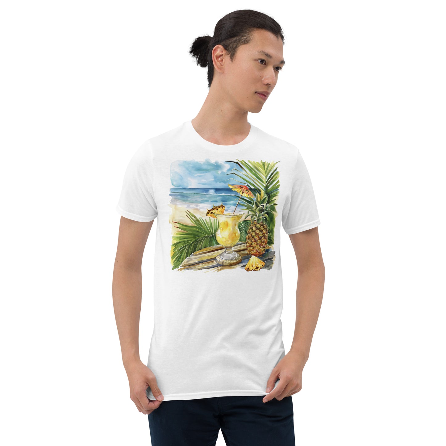 Pina Colada Front Print Unisex T-Shirt - Swagodin