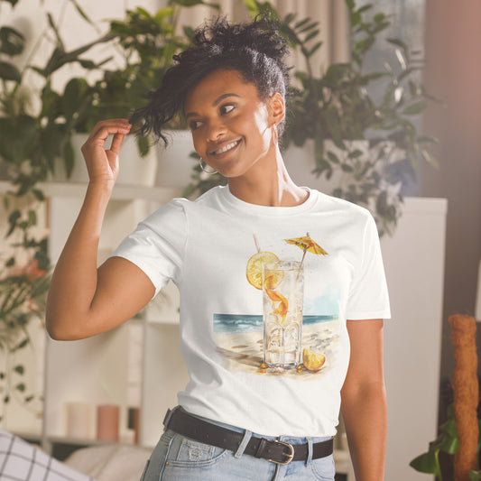 Gin Fizz Front Print Unisex T-Shirt - Swagodin