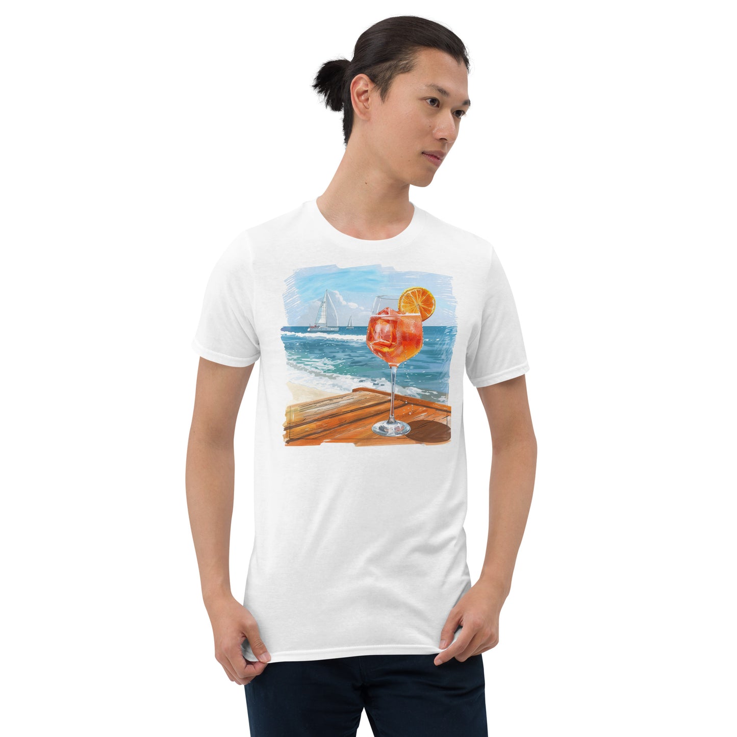 Aperol Spritz Front Print Unisex T-Shirt - Swagodin