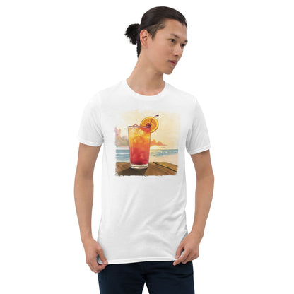 Tequila Sunrise Front Print Unisex T-Shirt - Swagodin