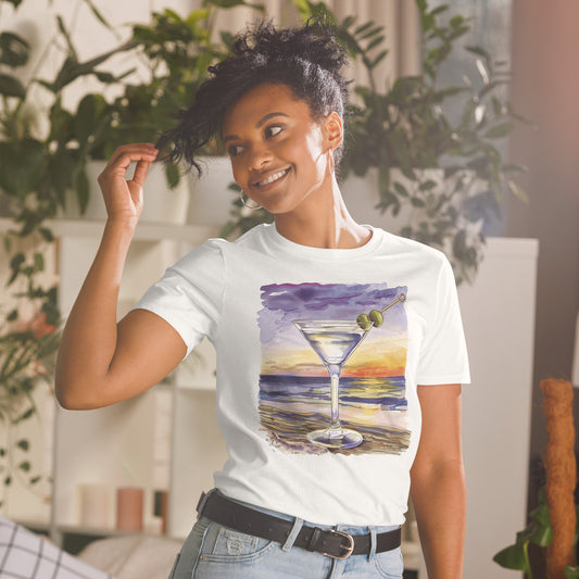 Dry Martini Front Print Unisex T-Shirt - Swagodin