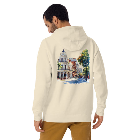 Buenos Aires Unisex City Back Print Hoodie - Swagodin