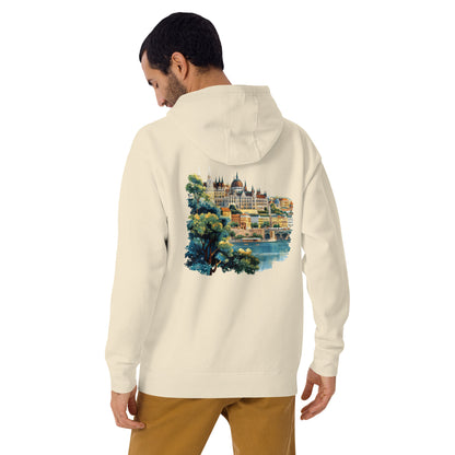 Budapest Unisex City Back Print Hoodie - Swagodin