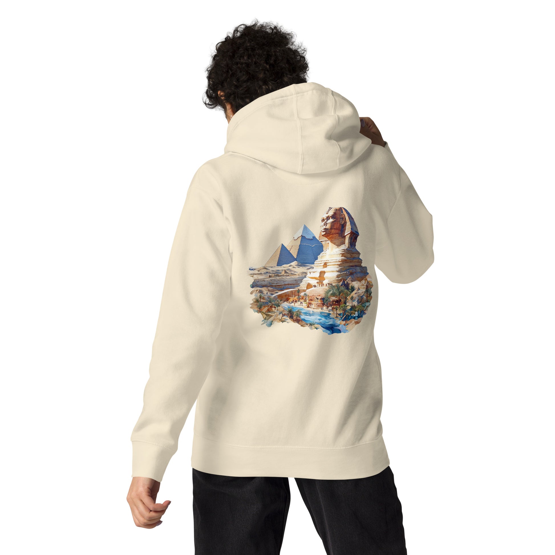 Giza Unisex City Back Print Hoodie - Swagodin