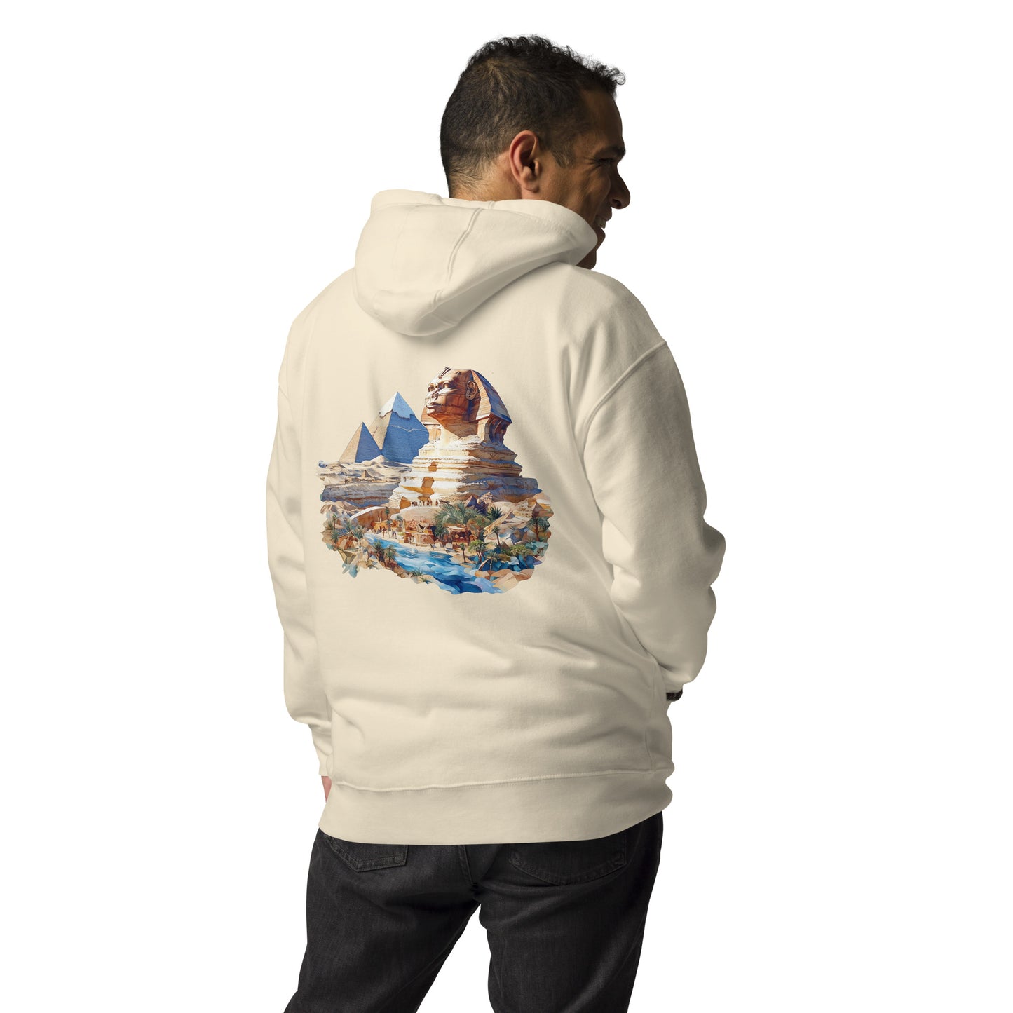 Giza Unisex City Back Print Hoodie - Swagodin