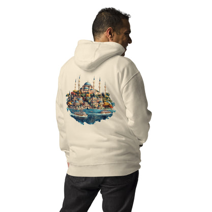 Istanbul Unisex City Back Print Hoodie - Swagodin