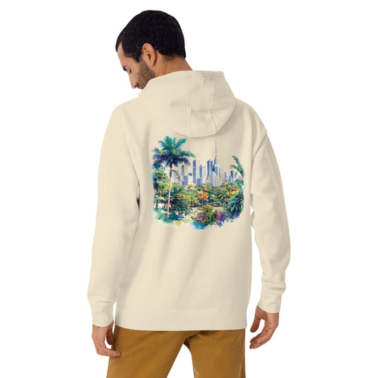 Sao Paolo Unisex City Back Print Hoodie - Swagodin