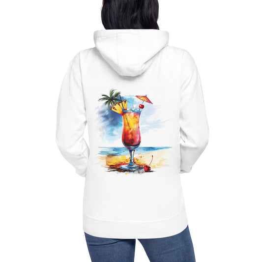 Barbados Back Print Unisex Hoodie - Swagodin