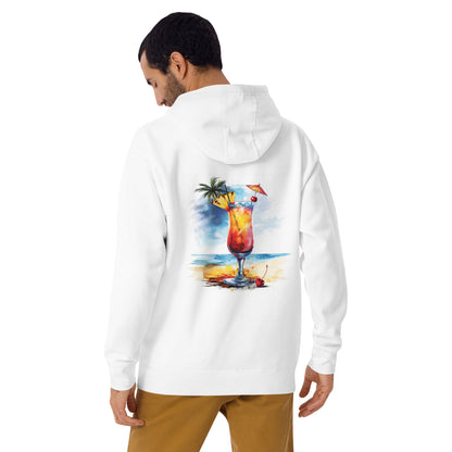 Barbados Back Print Unisex Hoodie - Swagodin