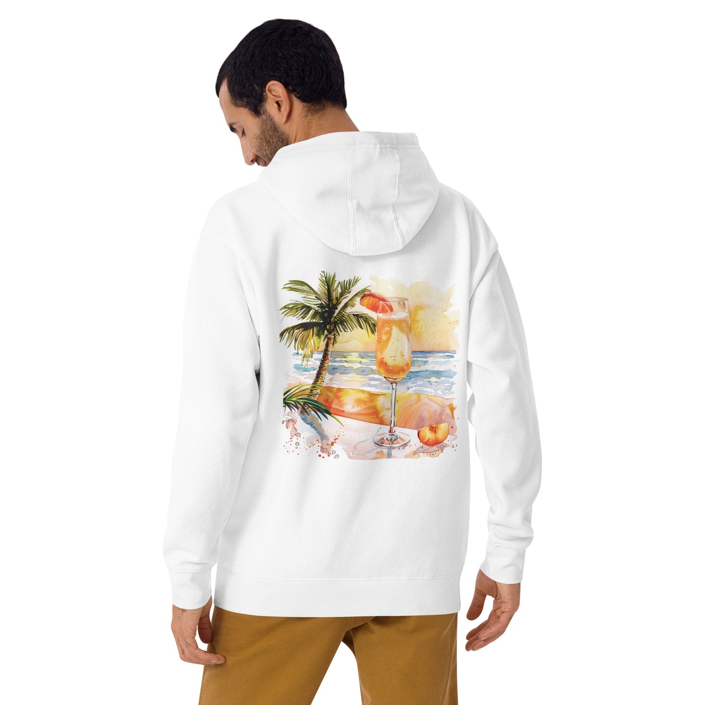 Bellini Back Print Unisex Hoodie - Swagodin