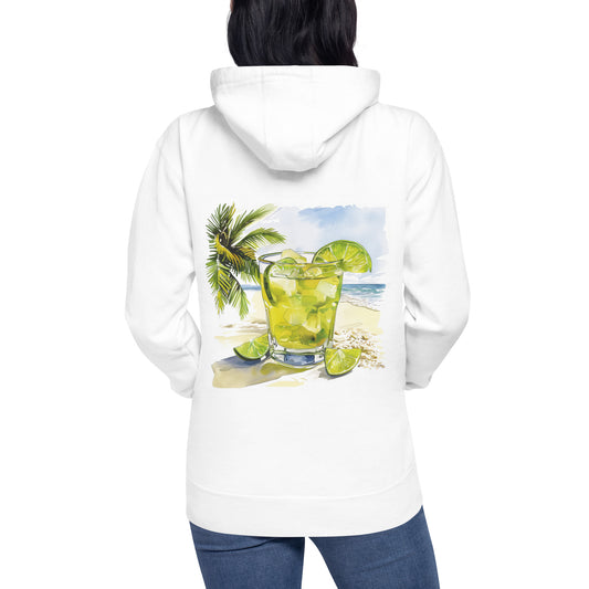 Caipirinha Back Print Unisex Hoodie - Swagodin