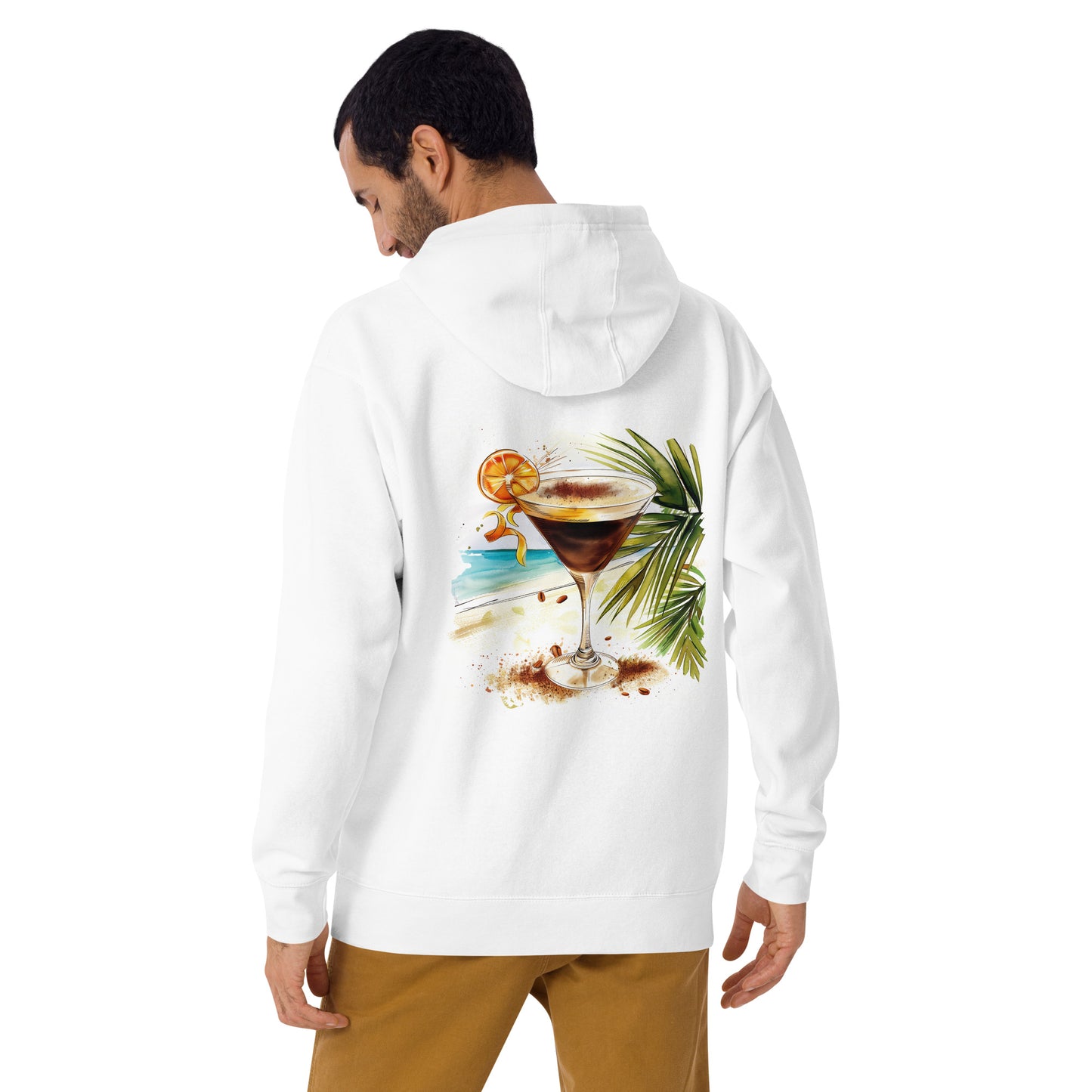 Espresso Martini Back Print Unisex Hoodie - Swagodin