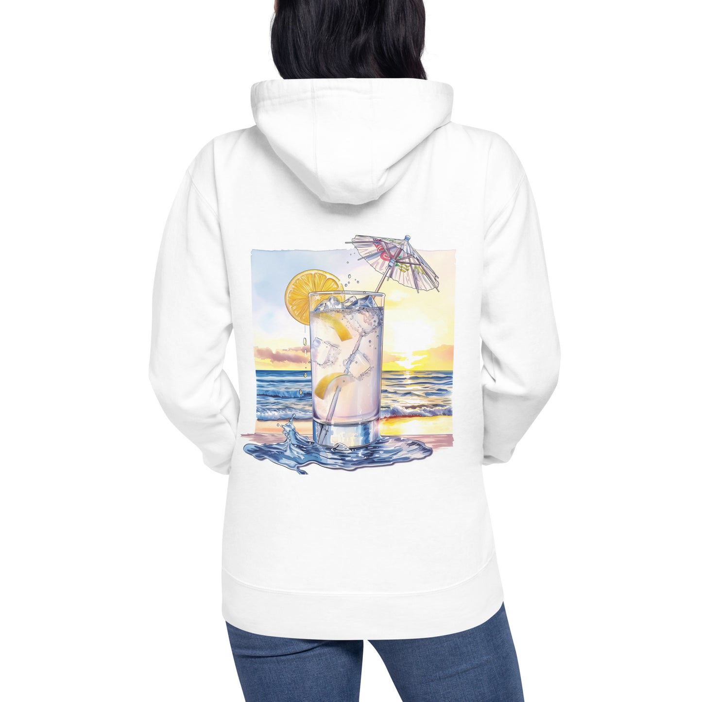 Tom Collins Back Print Unisex Hoodie - Swagodin